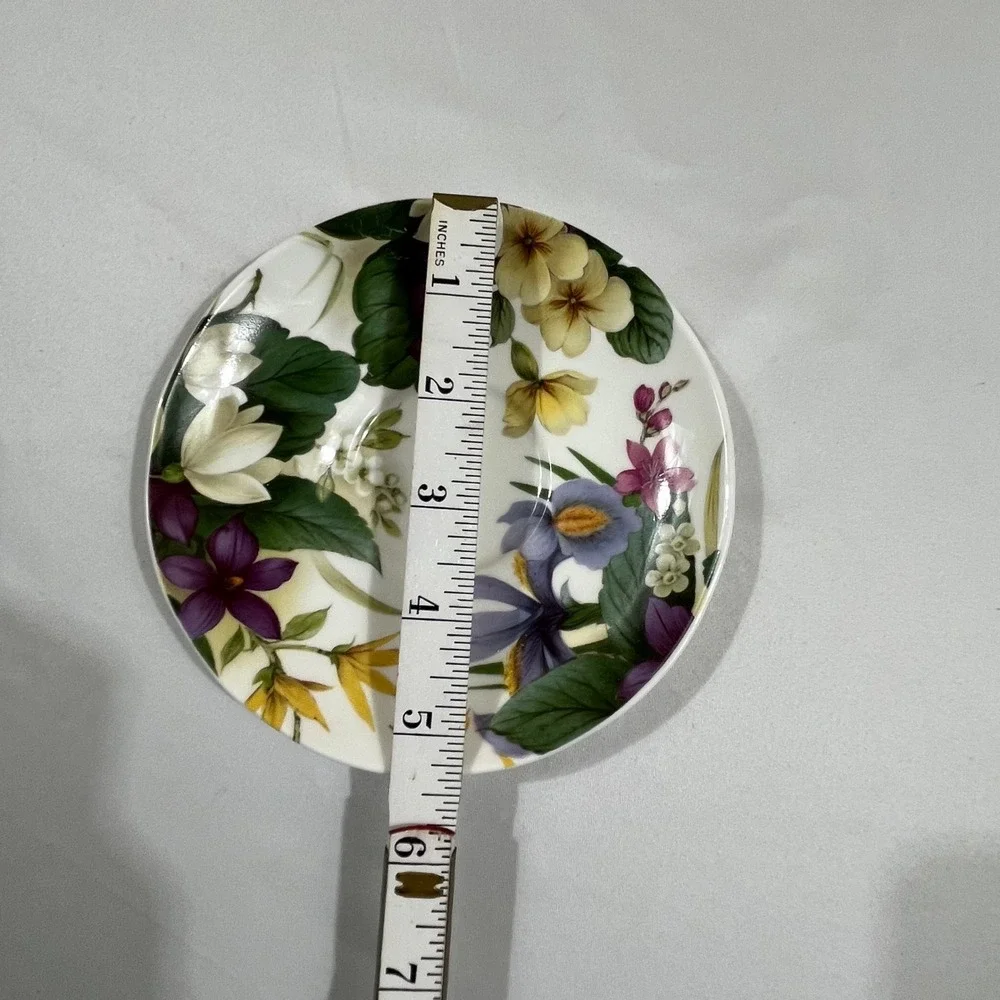 Sadler Tea Cup Saucer Set Multicolor Floral Wellington Bone China